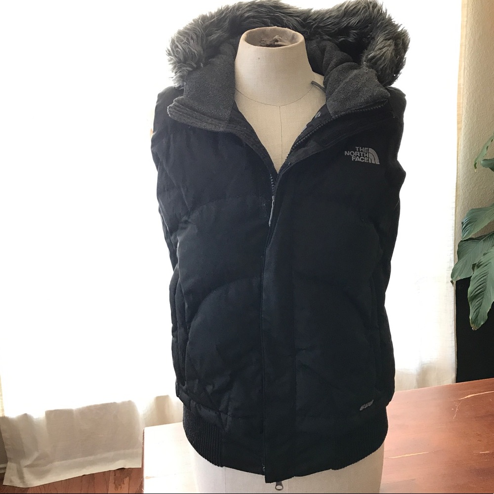 North Face Prodigy Hooded Vest, EUC Sz M